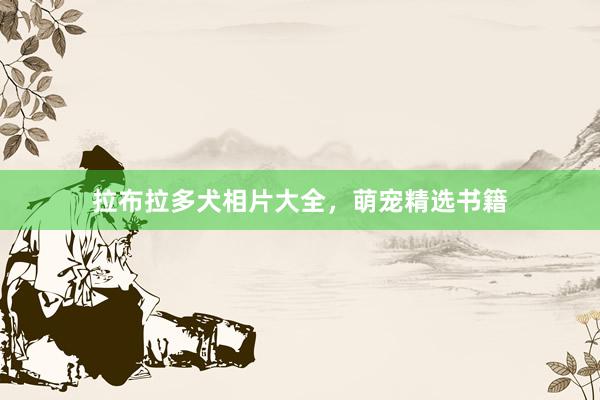 拉布拉多犬相片大全，萌宠精选书籍